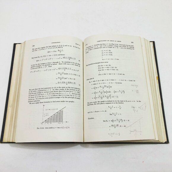 Elements of Calculus & Analytic Geometry by G B Thomas Jr 1962 2nd Printing - Picture 6 of 7